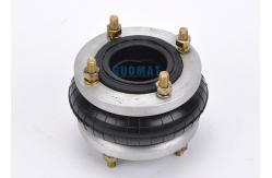 China 150076H-1 Industrial Air Spring With Flange 0.8Mpa Single Convoluted Air Suspension supplier