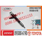 New Common Rail Diesel Fuel Injector 095000-6190 and 23670-30100 Injection Valves for Fuel System for sale