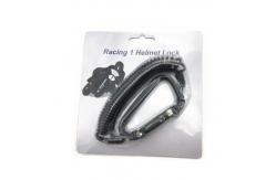 China Elastic Spiral High Security Cable Lock Motorcycle Helmet Lanyard Combination Lock supplier