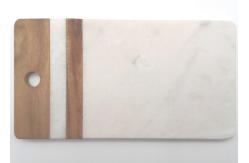 China Customized Stone Placemats Rectangular Marble Acacia Wood Cutting Boards supplier