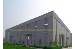 China Waterproof Warehouse Steel Structure Grade Q235B / Q345B Prefab Warehouse supplier