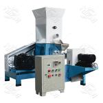China Low Cost Small Screw Pressing Floating Fish Tilapia Shrimp Catfish Feed Pellet Making Machine for Squeezing Shrimp,Catfish,Trout for sale