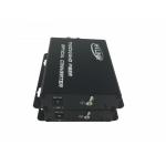 1080p HD1 Channel AHD Fiber Converter for  HD AHD CVI TVI camera optical audio receiver for sale