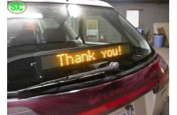 China RGB Car LED Sign Display With Meanwell Power Supply , High Definition IP65 Waterproof supplier