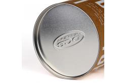 China Cardboard Poster Paper Mailing Tubes Paper Composite Cans Matt Lamination supplier