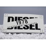 Custom Printed Black Ink Logo Leather Jean Patches For Garments for sale