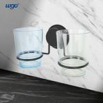 Bathroom Fittings Holders Stainless Steel Toothbrush Holders Suction Fixed Black for sale