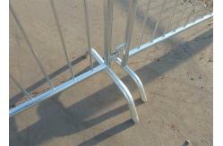 China 1.2m High Metal Crowd Control Barriers Powder Coated Pedestrian Barricade supplier