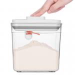 1000ml-2300ml Plastic Cereal Containers 7 Piece Airtight Food Storage Container Set for sale
