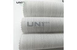 China Smooth Canvas Interlining For Tailoring Materials / Men Suits Fusible Interlining Fabric supplier