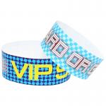 Numbered Tyvek Paper Wristbands Durable Waterproof For Event Party Meeting Easy And Access Control for sale
