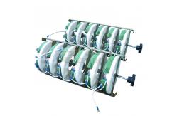 China 3000Watt Ceramic Adjustable Rheostats Wire Wound Power With Black Knob supplier