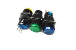 China 16Mm Push Button Switch R13-507 Self Reset Switch supplier