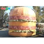 UV Resistant 10ft Inflatable Hamburger Model Store Decoration