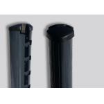 Garden Security Perimeter Peach Shape Post 1.8m Curved Metal Fence