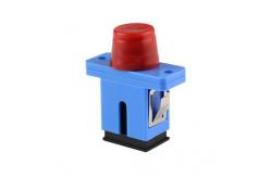 China Blue CATV Ceramic 0.3db Single Mode Fiber Adapter supplier