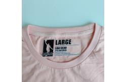 China Customized Neck Label Transfers Laundry Labels For Clothes supplier
