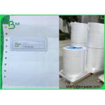 1025D Waterproof Coated Fabric Printer Paper Self - adhesive Fanfold Barcode Labels for sale