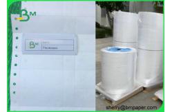 China 1025D Waterproof Coated Fabric Printer Paper Self - adhesive Fanfold Barcode Labels supplier