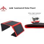 Camping Laminated Solar Panel 24 W Multi Usage For Low Power Applications for sale