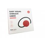 3-6 Months Newborn Visual Stimulation Cards Black And White Contrast Cards for sale