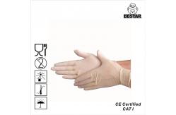 China Single Use Latex Disposable Gloves Plastic Hand Gloves Easy To Wear BSA3045 supplier