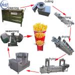 Small Scale Semi Automatic Potato Chips Making Machine High Performance for sale