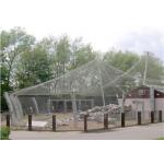 Wear Resisting Stainless Steel Wire Rope Mesh For Protecting Zoo Animals