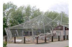 China Wear Resisting Stainless Steel Wire Rope Mesh For Protecting Zoo Animals supplier