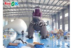 China 5m 16ft Giant Inflatable Dinosaur Model For Halloween Exhibition supplier