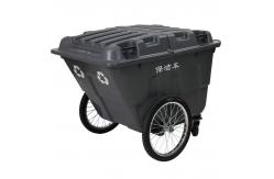 China Eco-Friendly 400L Trash Bin Waste Container with Four Wheel supplier