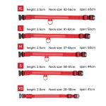 LED Dog Collar Waterproof Flashing Light Up Night Walking Adjustable USB Rechargeable