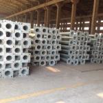 7.6M 3mm Steel Lighting Pole Single Arm Galvanized Metal Light Pole for sale
