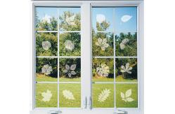 China Customization Electrostatic Window Stickers 0.01mm Glass Decoration Sticker supplier
