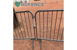China 3D Temporary Perimeter Fencing / Crowd Barrier Fencing 2.4 X 2.95m supplier