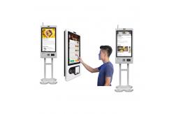 China Supermarket Self Service Checkout Kiosk Ordering Payment Kiosk Terminal supplier