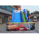 Amazing Angry Bird Large Commercial Inflatable Slide With Digital Printing