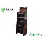 Full Color Printing Free Standing POP Cardboard Shelf Floor Display Stand For Chocolate for sale