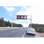 Energy Saving P12mm LED VMS Signs City Road Gantry Information for sale