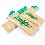 Oden Boiled Bamboo Skewers Mutton Sticks Round Bamboo Skewers for Barbecue