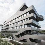 PVDF Solid Aluminum Facade Panels Polyester Powder Coated 2000x4000mm for sale