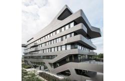 China PVDF Solid Aluminum Facade Panels Polyester Powder Coated 2000x4000mm supplier