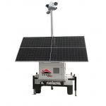 Low Power Consumption Solar Power 5G Camera Surveillance Trailer For Rural Surveillance for sale