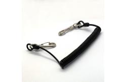 China Flexible Scaffolding Spring Loaded  Tool Lanyard with Loop and Hook supplier