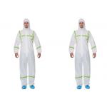 Latex Free Disposable Protective Wear Eco Friendly With Reflective Tape for sale