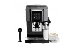 China Black Coffee Machine With Milk Frother Multi Function 500W Household Espresso Machine supplier