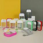 Plastic Perfume Atomizer Pocket Spray Alcohol Bottle Packaging Silk Screen Printing Logo for sale