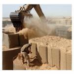 Green MIL3 Hesco Defensive Military Barriers Explosion Proof for sale