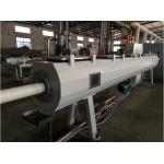 Two Screw Plastic Extrusion Line PVC Pipe Extruder Machine For Drainage