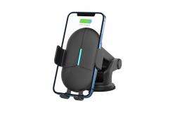 China QC3.0 Car Mount Wireless Charger Multi Function Phone Holder supplier